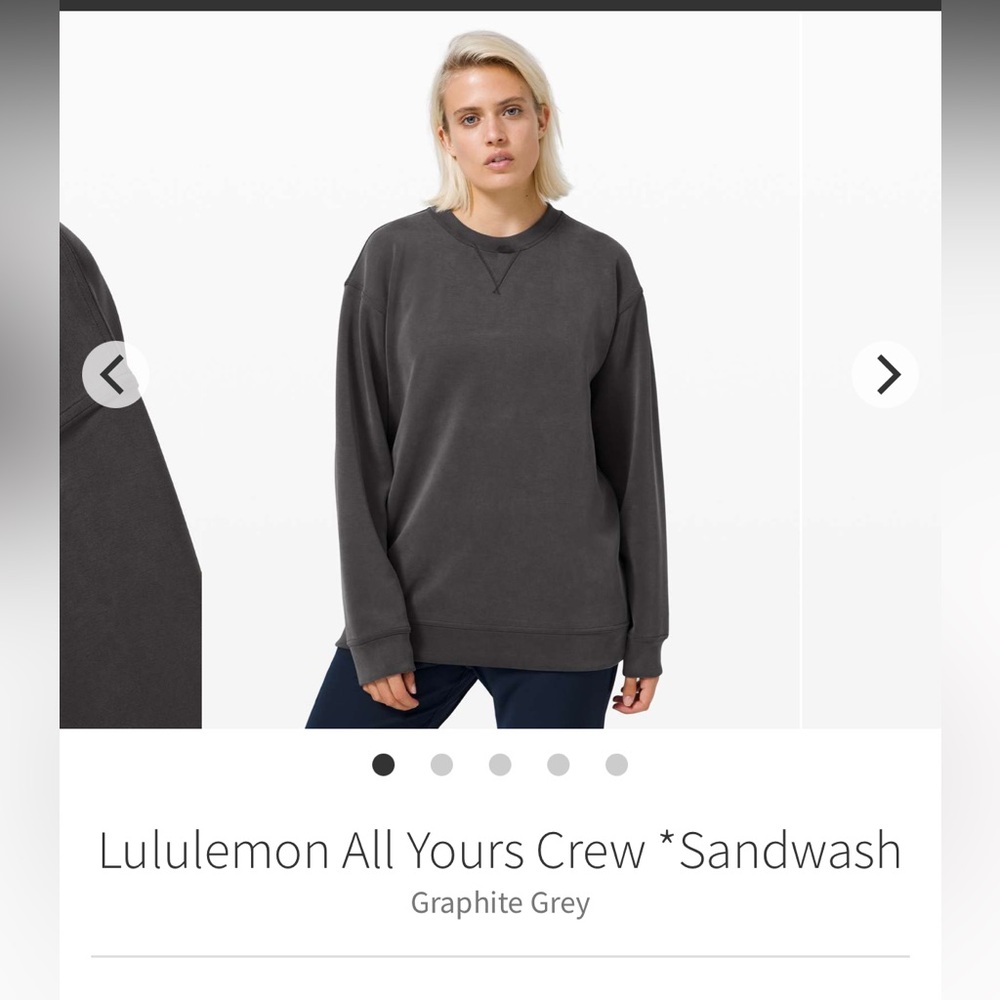 Lululemon crewneck